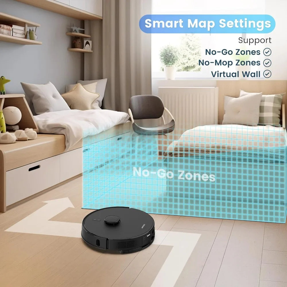 Self- Emptying Robot Vacuum and Mop Combo