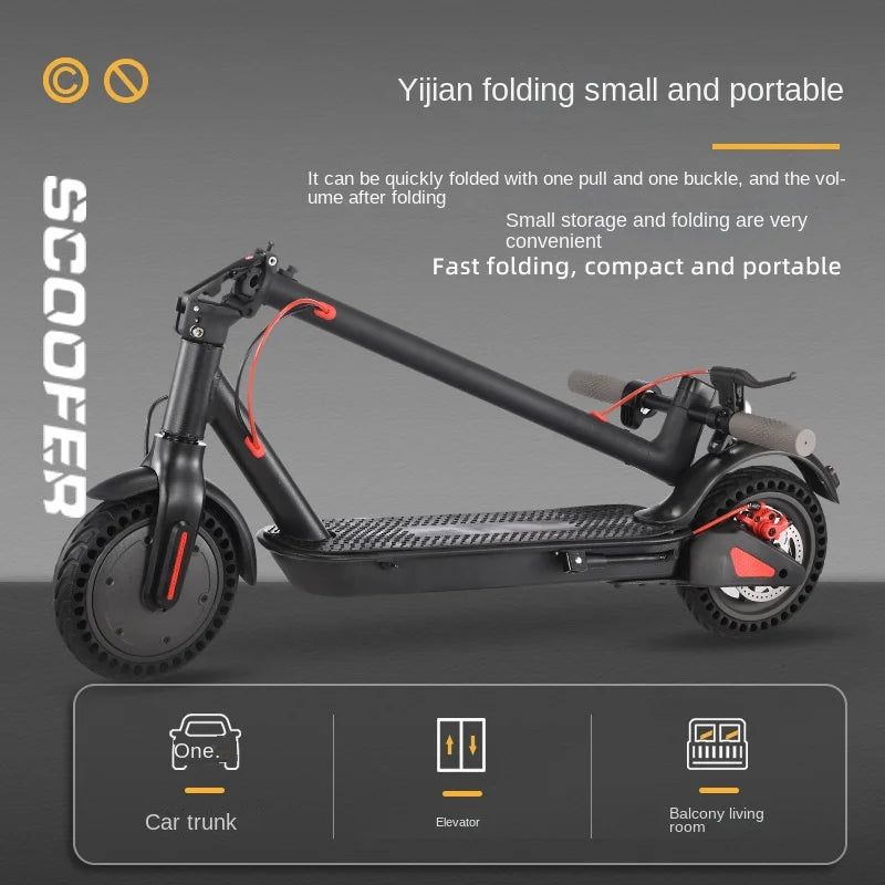 Folding mini electric vehicle electric scooter