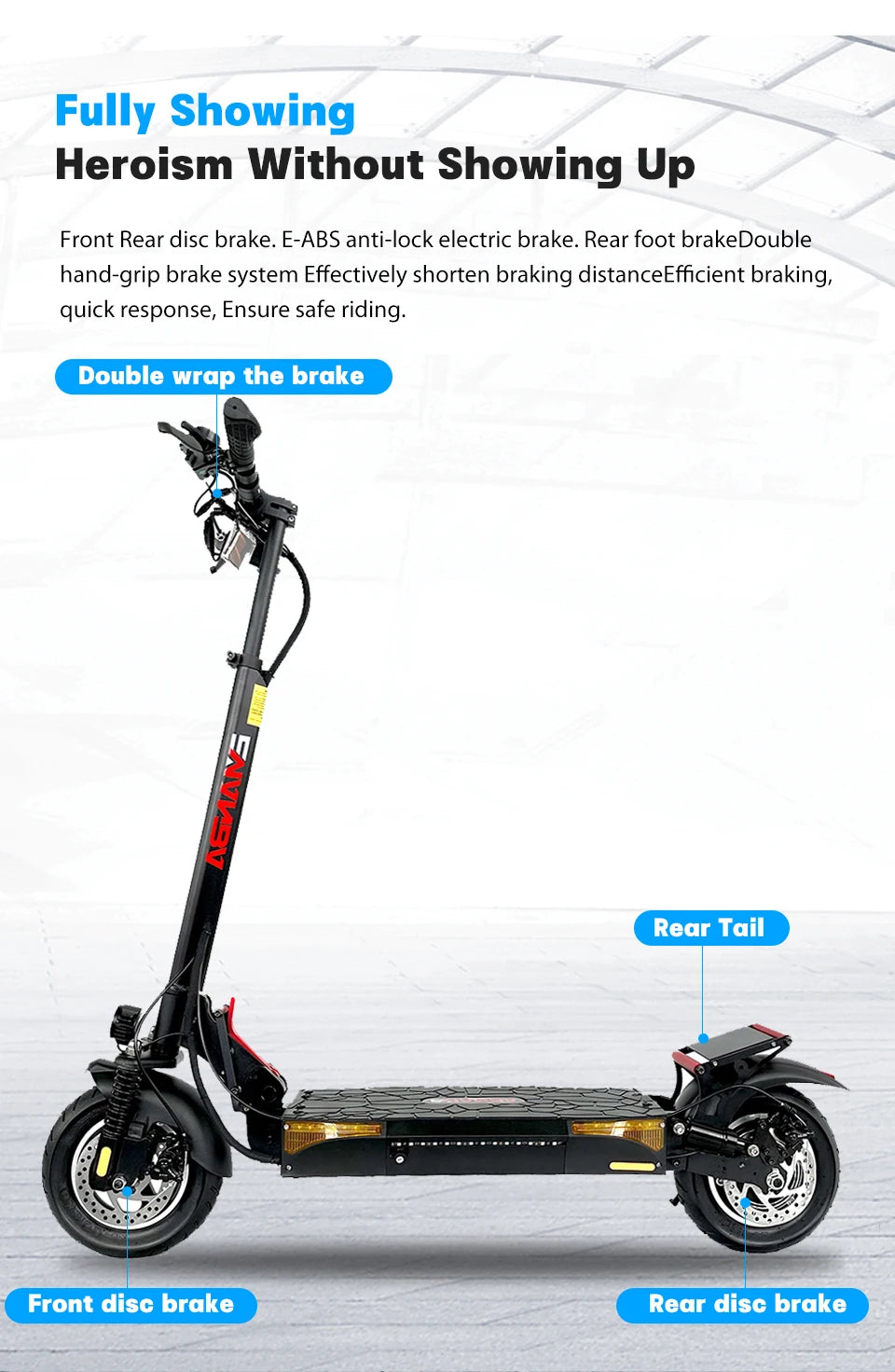 Foldable Portable Mobility Electric Scooter For Adults
